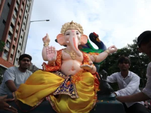 Ganpati Aagman at BMU