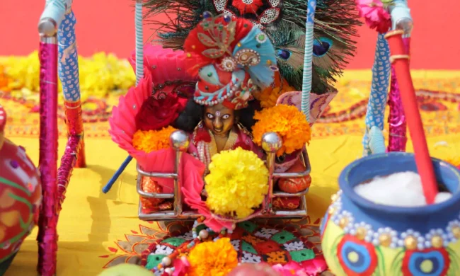 krishna janmashthami celebrations at BMU