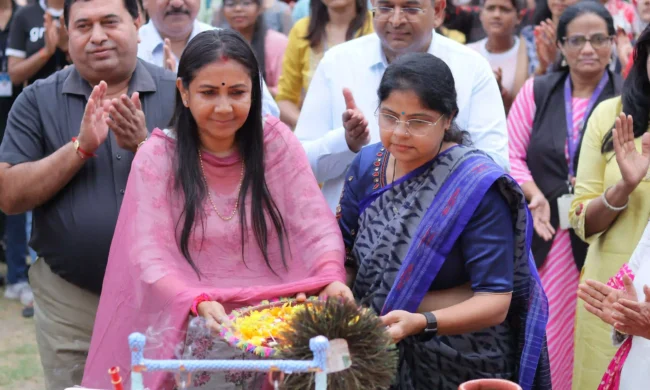 krishna janmashthami celebrations at BMU