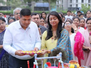 krishna janmashthami celebrations at BMU