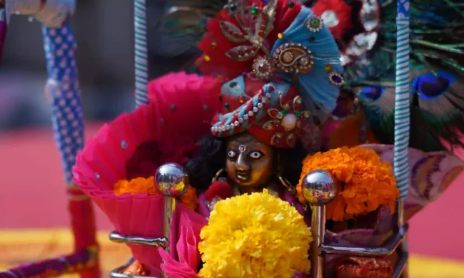 krishna janmashthami celebrations at BMU