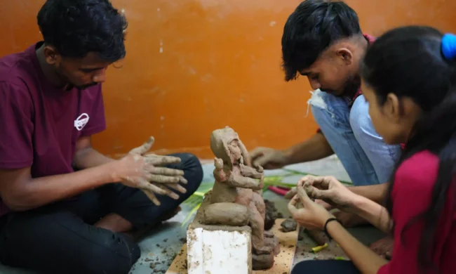 First Aid Training and Plant monograph-soil sculpture