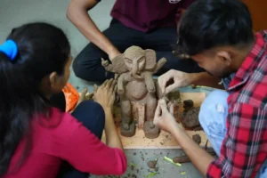 First Aid Training and Plant monograph-soil sculpture