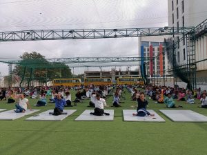 surya namaskar campus